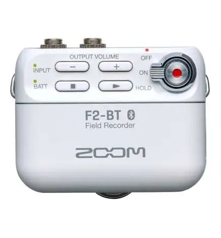 Zoom F2-BT White Registratore mobile