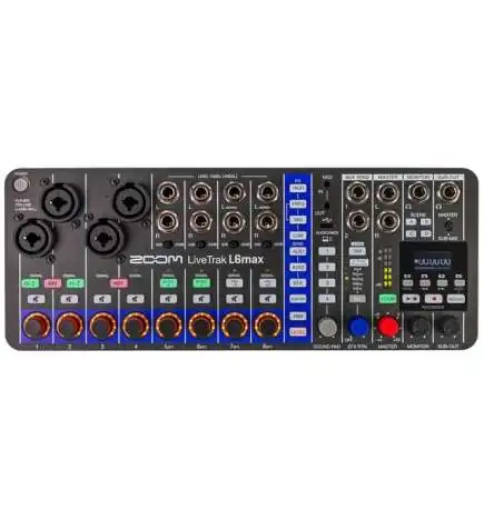 Zoom LiveTrak L6max