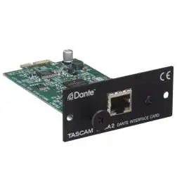 Tascam Dante Interface Karte