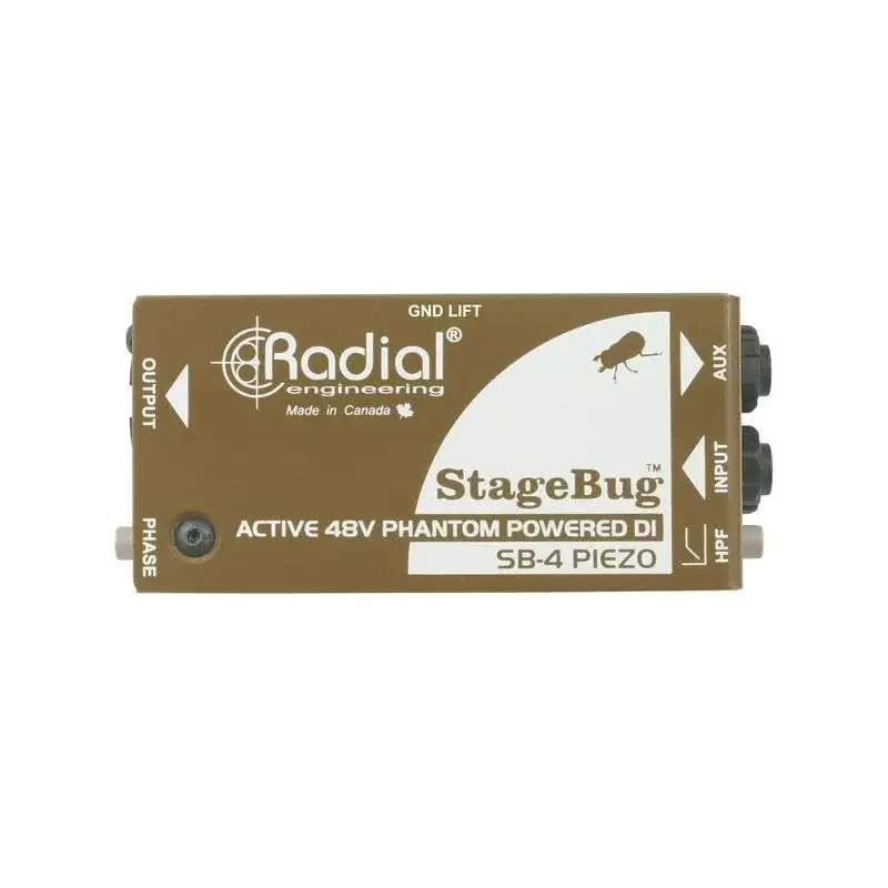 Radial StageBug SB-4 Piezo DI Box activo