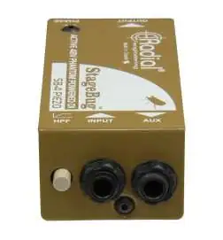 Radial StageBug SB-4 Piezo aktive DI Box