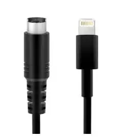 IK Multimedia Lightning to Mini-DIN cable