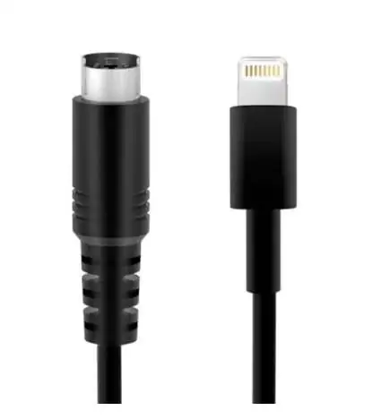 IK Multimedia Lightning to Mini-DIN cable
