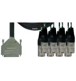 Cordial Intro Multicore D-Sub XLRm