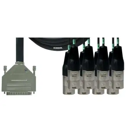 Cordial Intro Multicore D-Sub XLRm