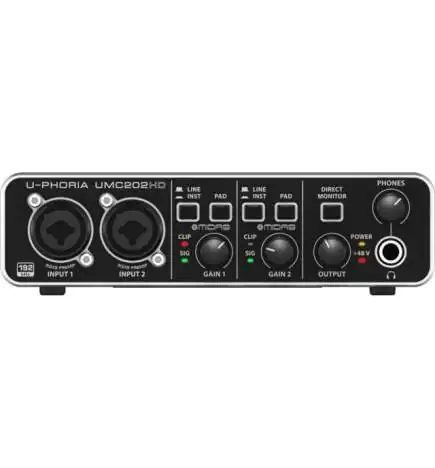 Behringer U-Phoria UMC202HD Interfaccia audio
