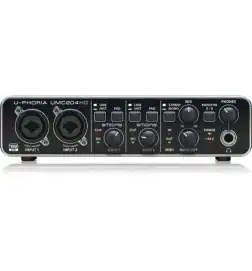 Behringer UMC204HD U-Phoria Interfaz de audio