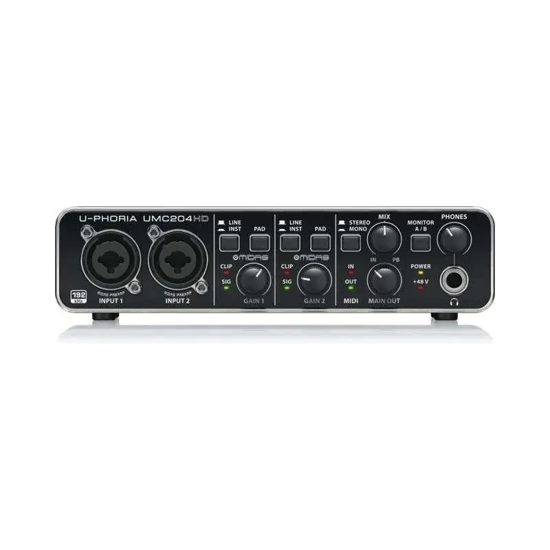 Behringer UMC204HD U-Phoria Interfejs audio
