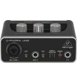 Behringer U-Phoria UM2 Interfaccia audio
