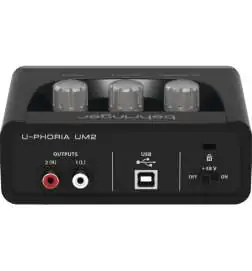 Behringer U-Phoria UM2 Interfaccia audio