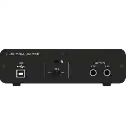 Behringer UMC22 U-Phoria Interfejs audio