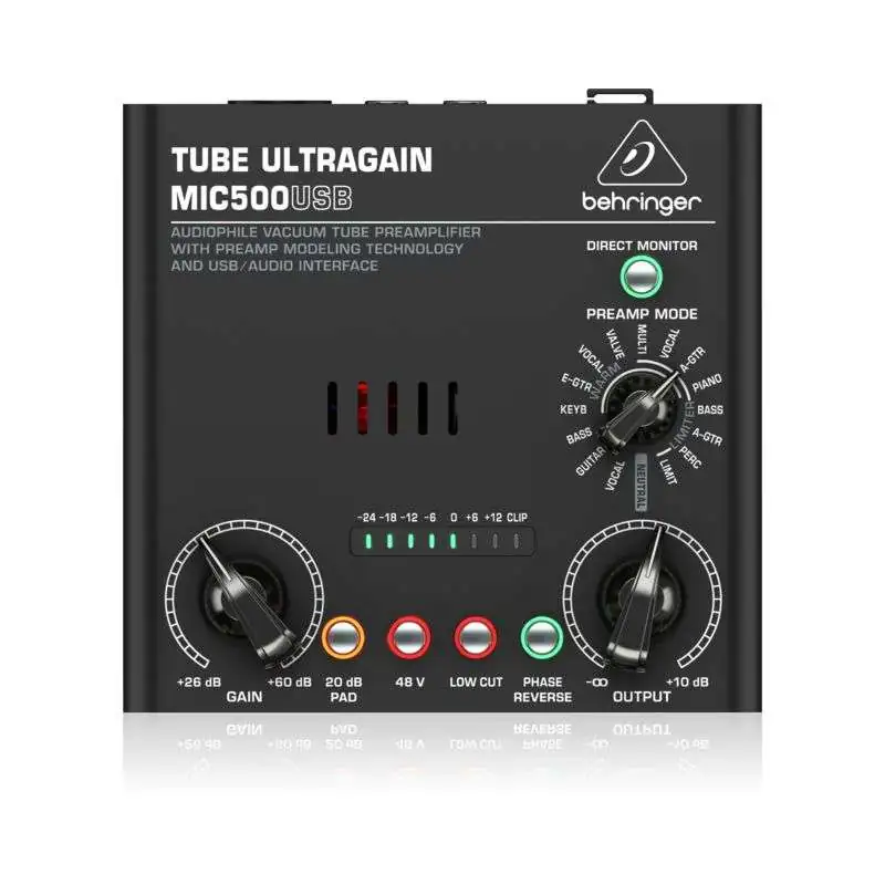 Behringer MIC500USB Tube Ultragain
