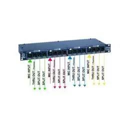 Palmer PRM-MS 4-Ch. Splitbox,passive for MIC-Signale