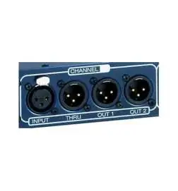 Palmer PRM-MS 4-Ch. Splitbox,passive for MIC-Signale