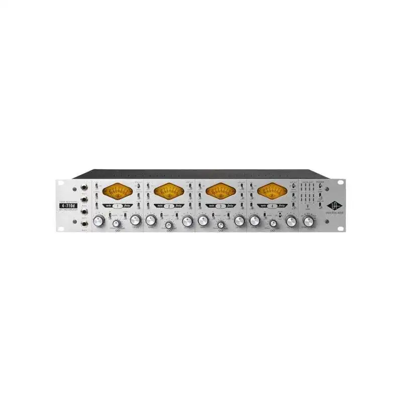 Universal Audio 4-710D 4-Channel PreAmp with 1176