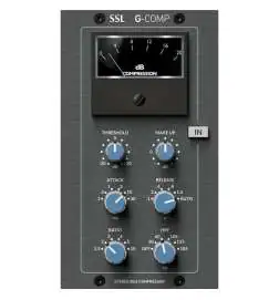 SSL Solid State Logic G Comp Bus Compressor V2 Module for the 500 Series
