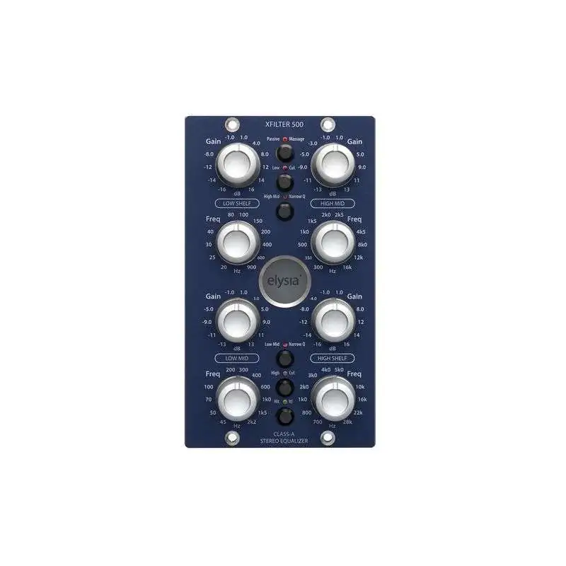 elysia xfilter 500 EQ Format 500 (2 slots)