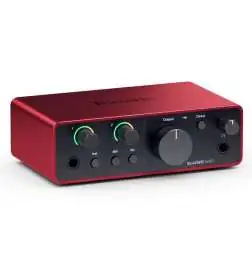 Focusrite Scarlett Solo 4th Gen Interfaz de audio