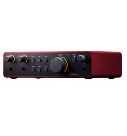 Focusrite Scarlett 2i2 4th Gen audio interface