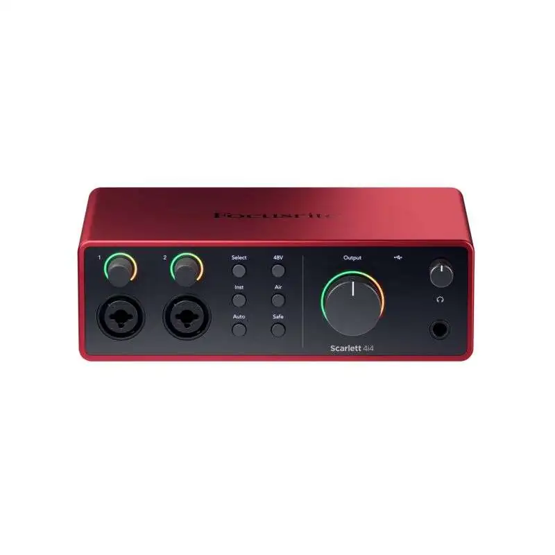 Focusrite Scarlett 4i4 4th Gen Interfaz de audio