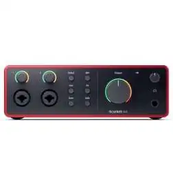 Focusrite Scarlett 4i4 4th Gen Interfaz de audio