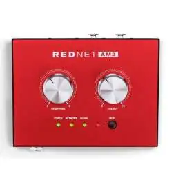 Focusrite RedNet AM2 Interface Audio Ethernet