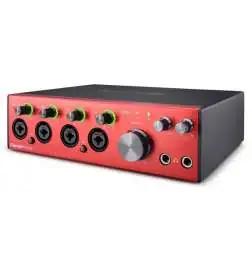 Focusrite Clarett 4 Pre Interfaz de audio