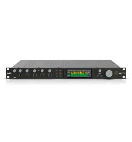 MOTU 848 AVB Interface Interfaccia audio
