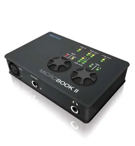 MOTU MicroBook IIc Interfaccia audio