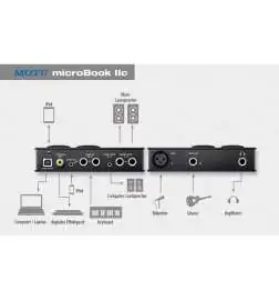 MOTU MicroBook IIc Interfejs audio