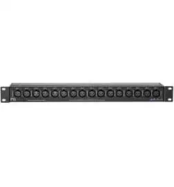 ART P16 Patchbay 16 canaux, XLR sym.