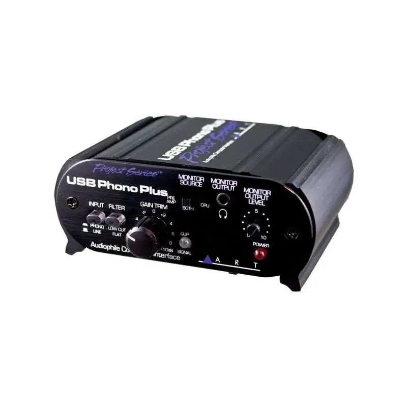 ART USB Phono Plus Project Series phono preamp ART USB Phono Plus Project Series phono preamp