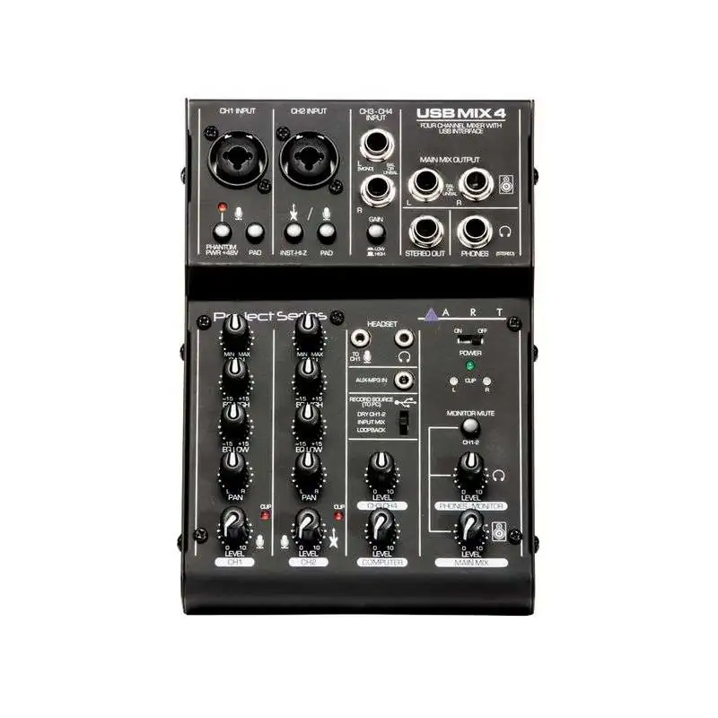 ART USBMix4 Mixer with USB