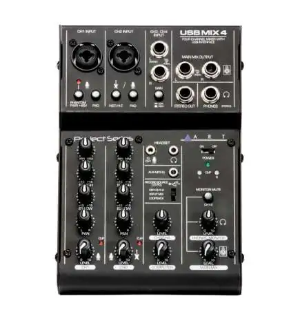 ART USBMix4 Mixer with USB