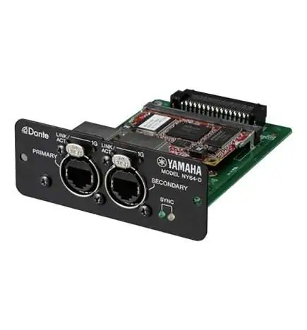 Yamaha NY64D Audio Interface Card Dante