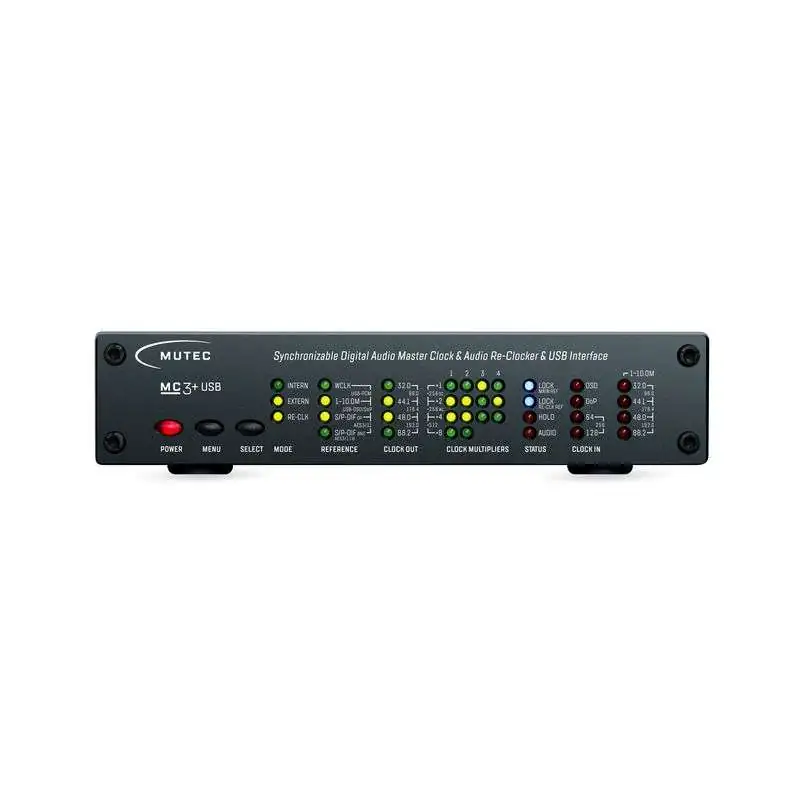 Mutec MC-3+ Smart Clock USB Black Clock Generator
