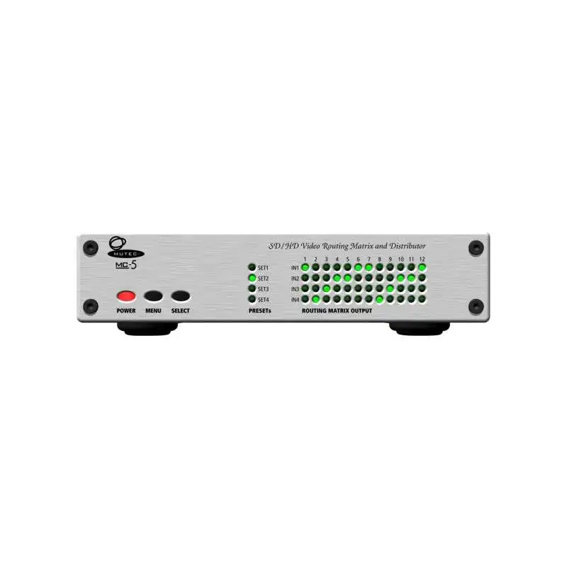 Mutec MC-5 Routing Matrix/Distribuidor de señal