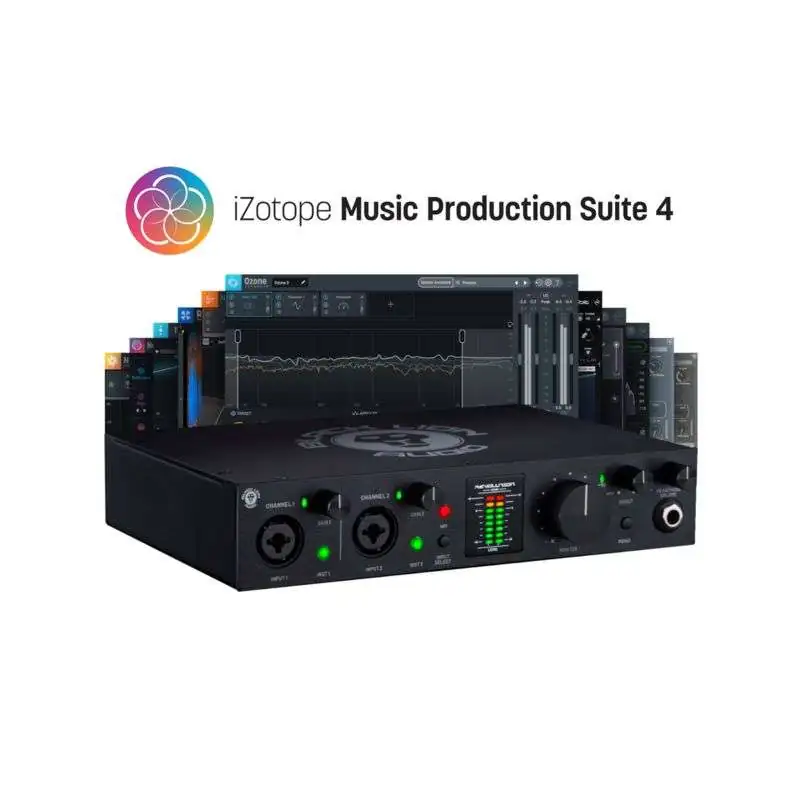 Black Lion Audio Revolution 2x2 Bundle mit iZotope Production Suite 4.1 audio interface Black Lion Audio Revolution 2x2 Bundle mit iZotope Production Suite 4.1 audio interface