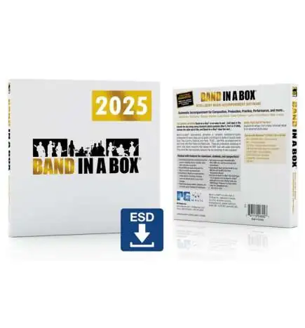 PG Music Band in a Box 2025 Pro PC License Code