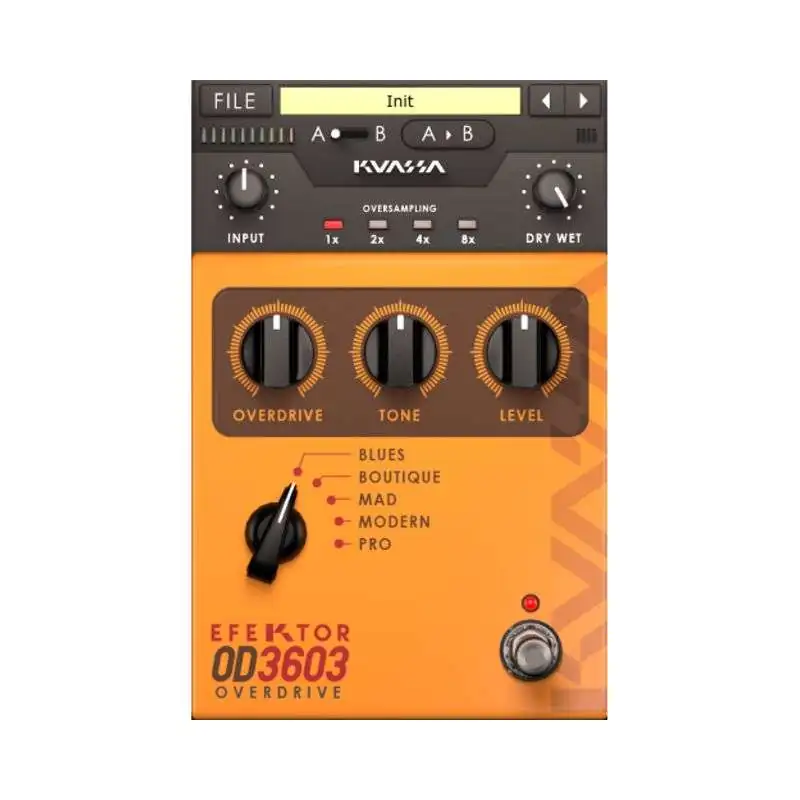 Kuassa Efektor OD3603 Overdrive License Code