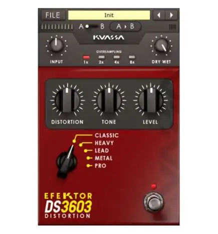 Kuassa Efektor DS3603 Distortion License Code