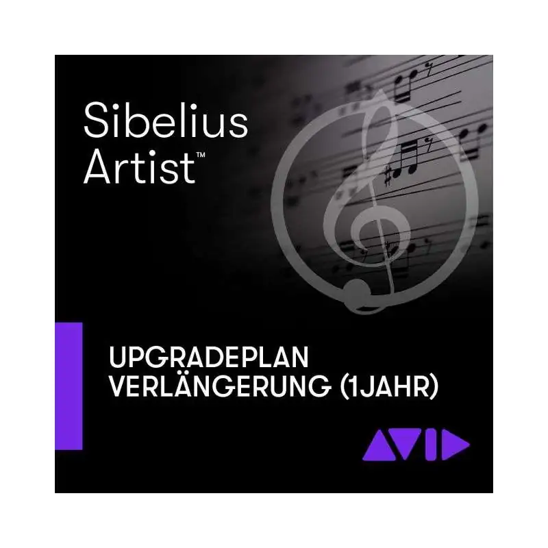 Avid Sibelius Support Renewal (1 Year)