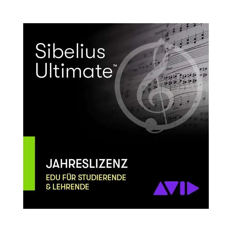 Avid Sibelius Ultimate EDU Jahreslizenz - ESD