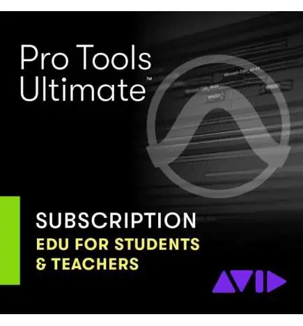 Avid Pro Tools Ultimate Subscription EDU Student Teacher License Code