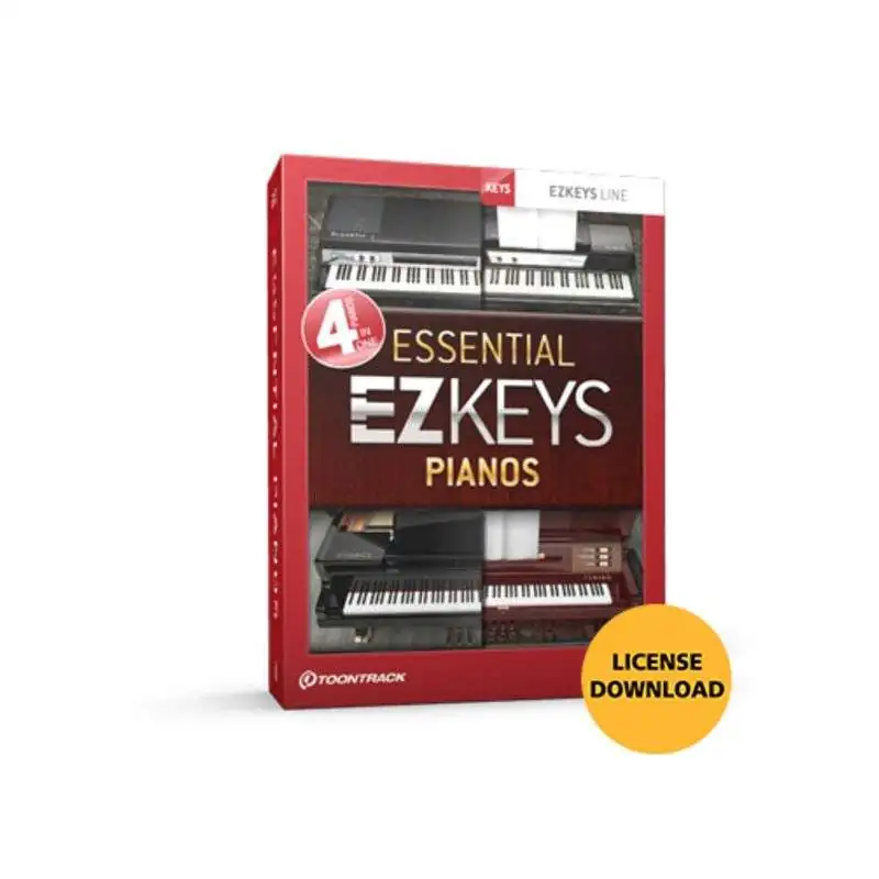 Toontrack EZKeys Essential Pianos boxed Toontrack EZKeys Essential Pianos boxed