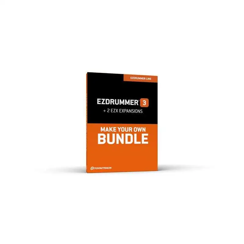 Toontrack EZ Drummer 3 Bundle incl. 2 EZX Libraries VST codice di licenza