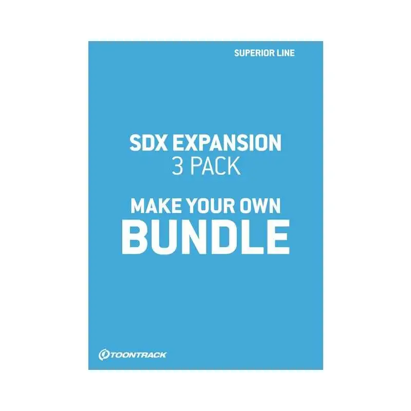 Toontrack SDX Value Pack Bundle VST codice di licenza