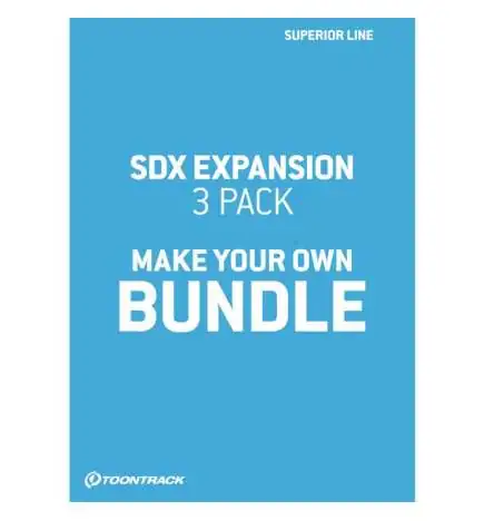 Toontrack SDX Value Pack Bundle VST codice di licenza