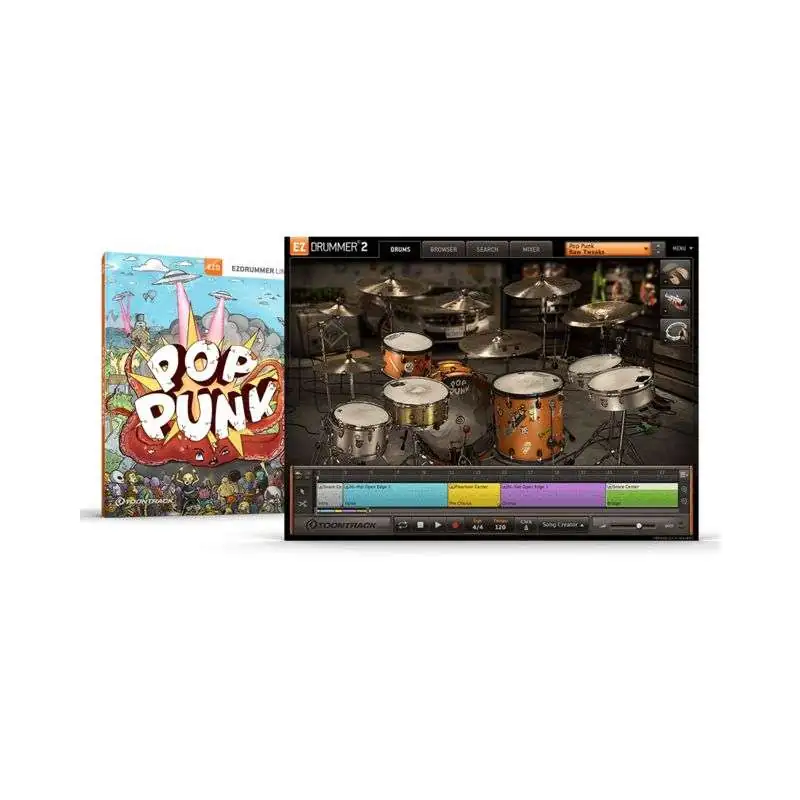 Toontrack Pop Punk EZX VST codice di licenza