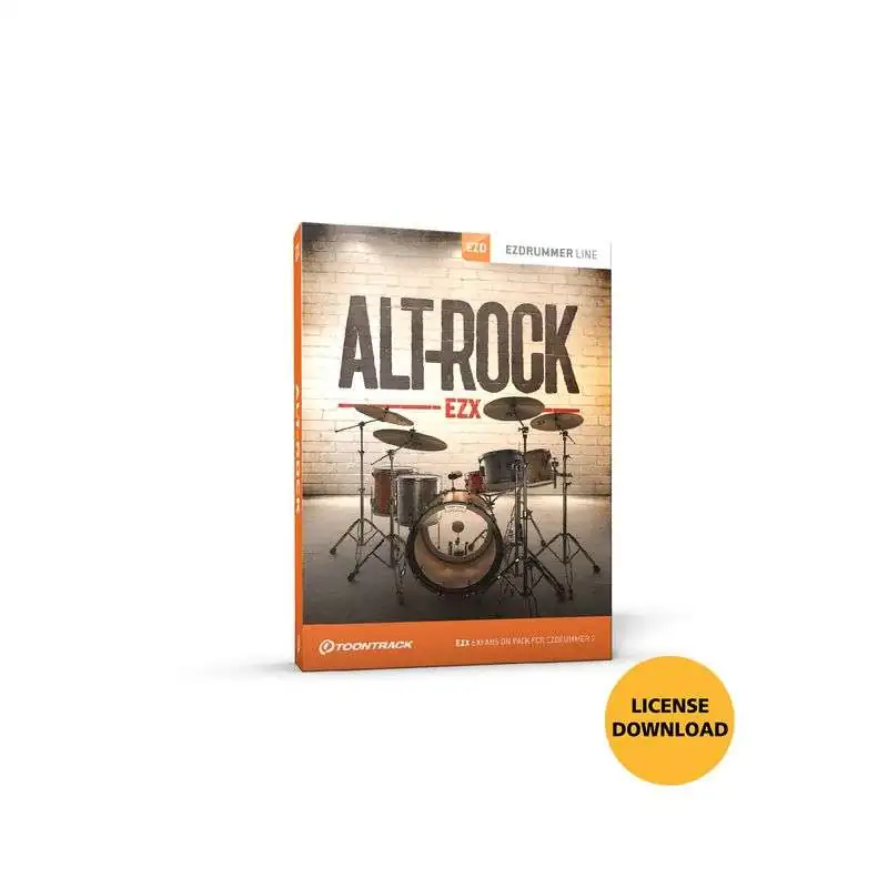 Toontrack EZX Alt-Rock VST codice di licenza